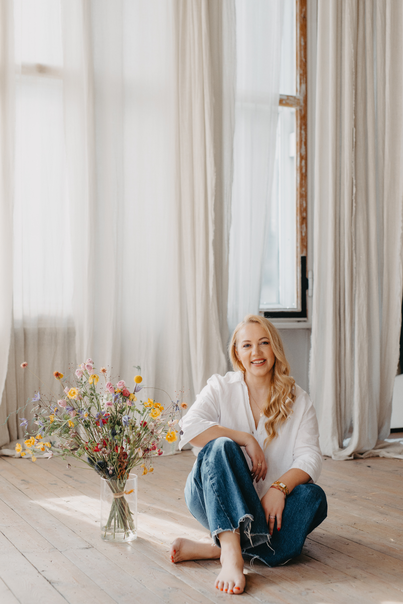 Ieva Lībķena darba telpā